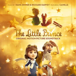 Обложка к диску с музыкой из мультфильма «Маленький принц»