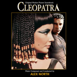 Обложка к диску с музыкой из фильма «Клеопатра»