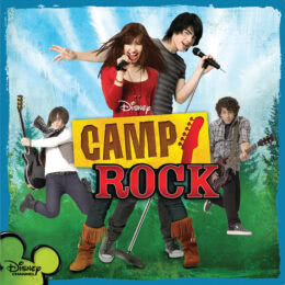 Обложка к диску с музыкой из фильма «Camp Rock: Музыкальные каникулы»