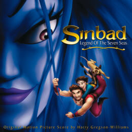Обложка к диску с музыкой из мультфильма «Синдбад: Легенда семи морей»