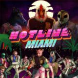 Маленькая обложка диска c музыкой из игры «Hotline Miami»