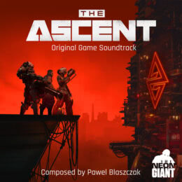 Обложка к диску с музыкой из игры «The Ascent»