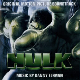 Обложка к диску с музыкой из фильма «Халк»
