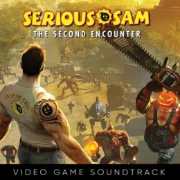 Обложка к диску с музыкой из игры «Serious Sam: The Second Encounter»