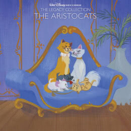 Обложка к диску с музыкой из мультфильма «Коты-аристократы»