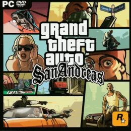 Обложка к диску с музыкой из игры «Grand Theft Auto: San Andreas (8 CD)»