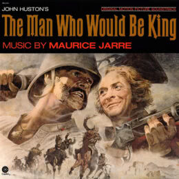 Обложка к диску с музыкой из фильма «Человек, который хотел быть королем»
