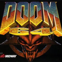 Обложка к диску с музыкой из игры «Doom 64»