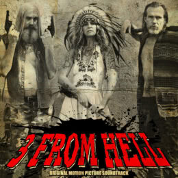 Обложка к диску с музыкой из фильма «Трое из ада»