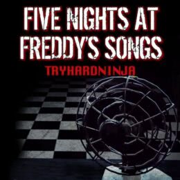 Обложка к диску с музыкой из игры «Five Nights at Freddy's»