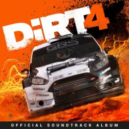 Обложка к диску с музыкой из игры «DiRT 4»