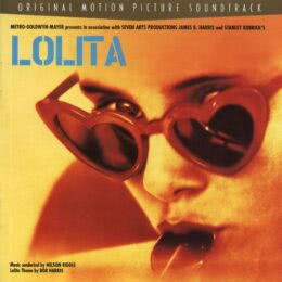Обложка к диску с музыкой из фильма «Лолита»