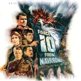 Обложка к диску с музыкой из фильма «Отряд 10 из Навароне»