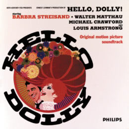 Обложка к диску с музыкой из фильма «Хеллоу, Долли!»