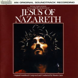 Обложка к диску с музыкой из фильма «Иисус из Назарета»