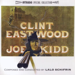 Обложка к диску с музыкой из фильма «Джо Кидд»