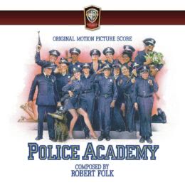 Обложка к диску с музыкой из фильма «Полицейская академия»