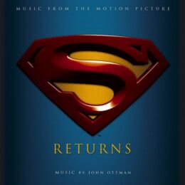 Обложка к диску с музыкой из фильма «Возвращение Супермена»