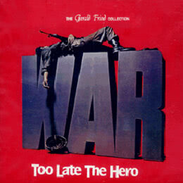 Обложка к диску с музыкой из фильма «Слишком поздно, герой»
