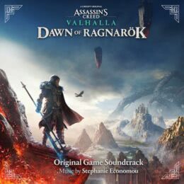 Обложка к диску с музыкой из игры «Assassin's Creed Valhalla: Dawn of Ragnarök»