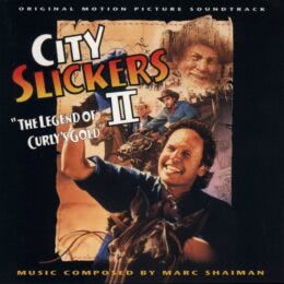 Обложка к диску с музыкой из фильма «Городские пижоны 2: Легенда о золоте Кёрли»