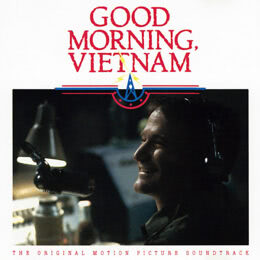 Обложка к диску с музыкой из фильма «Доброе утро, Вьетнам»