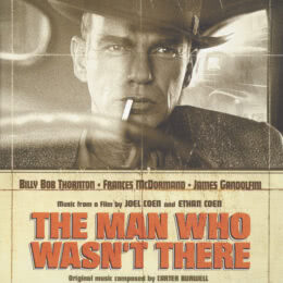 Обложка к диску с музыкой из фильма «Человек, которого не было»