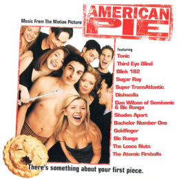 Обложка к диску с музыкой из фильма «Американский пирог»