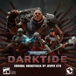 Обложка к диску с музыкой из игры «Warhammer 40000: Darktide»