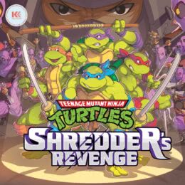 Обложка к диску с музыкой из игры «Teenage Mutant Ninja Turtles: Shredder's Revenge»