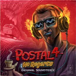 Обложка к диску с музыкой из игры «Postal 4: No Regerts»