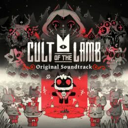 Обложка к диску с музыкой из игры «Cult of the Lamb»