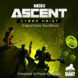 Маленькая обложка диска c музыкой из игры «The Ascent: Cyber Heist»