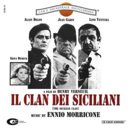 Обложка к диску с музыкой из фильма «Сицилийский клан»