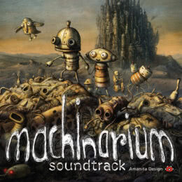 Обложка к диску с музыкой из игры «Machinarium»
