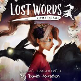 Обложка к диску с музыкой из игры «Lost Words: Beyond the Page»
