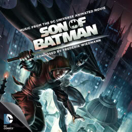Обложка к диску с музыкой из мультфильма «Сын Бэтмена»