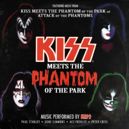 Обложка к диску с музыкой из фильма «KISS встречают привидение парка»