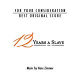 Маленькая обложка диска c музыкой из фильма «12 лет рабства»