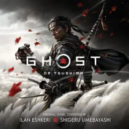 Обложка к диску с музыкой из игры «Ghost of Tsushima»