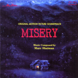 Обложка к диску с музыкой из фильма «Мизери»