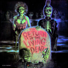 Обложка к диску с музыкой из фильма «Возвращение живых мертвецов»