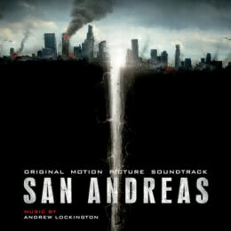 Обложка к диску с музыкой из фильма «Разлом Сан-Андреас»