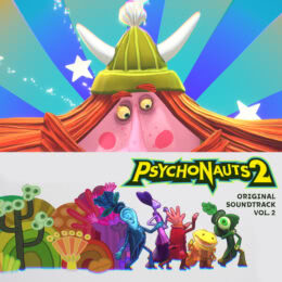 Обложка к диску с музыкой из игры «Psychonauts 2 (Volume 2)»