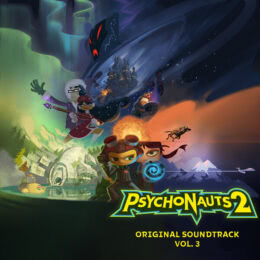 Обложка к диску с музыкой из игры «Psychonauts 2 (Volume 3)»