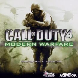 Обложка к диску с музыкой из игры «Call of Duty 4: Modern Warfare»