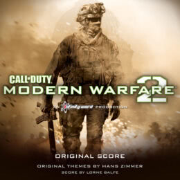 Обложка к диску с музыкой из игры «Call of Duty: Modern Warfare 2»