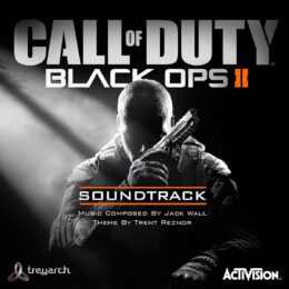 Обложка к диску с музыкой из игры «Call of Duty: Black Ops II»