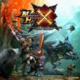 Обложка к диску с музыкой из игры «Monster Hunter X»