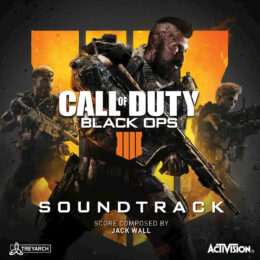 Обложка к диску с музыкой из игры «Call of Duty: Black Ops 4»